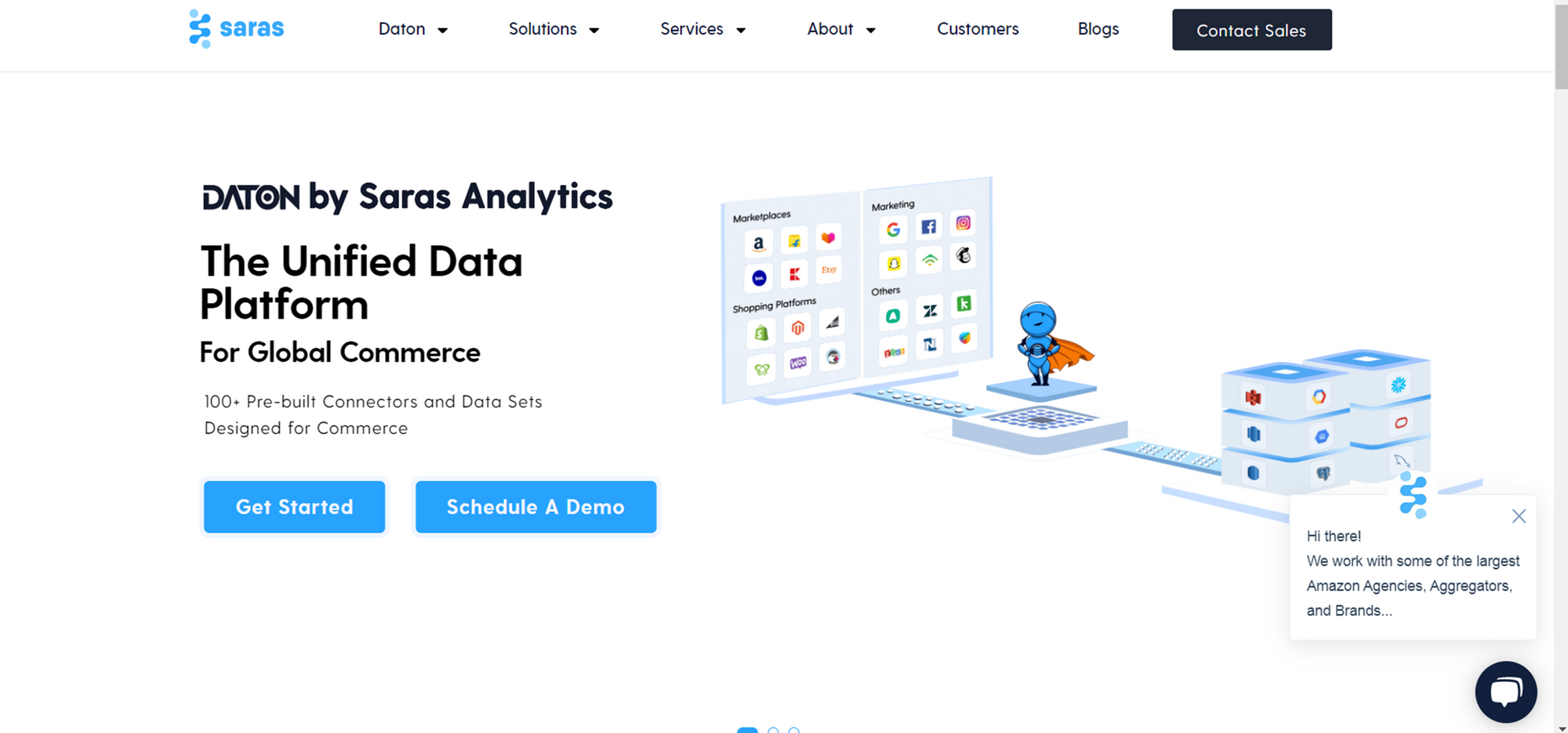 Saras Analytics, one of the top startup companies in hyderabad