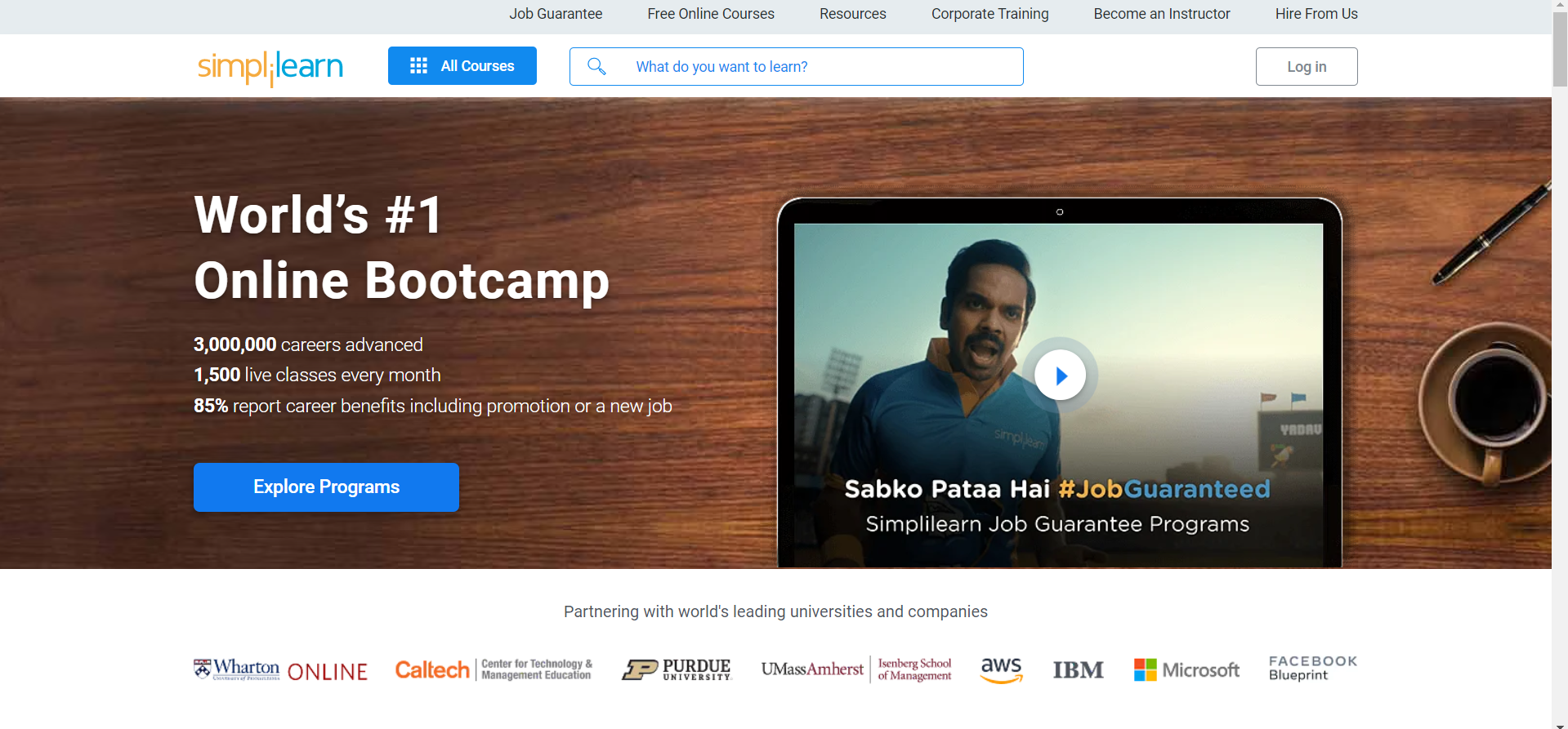 Simplilearn, one of the startups in Bangalore