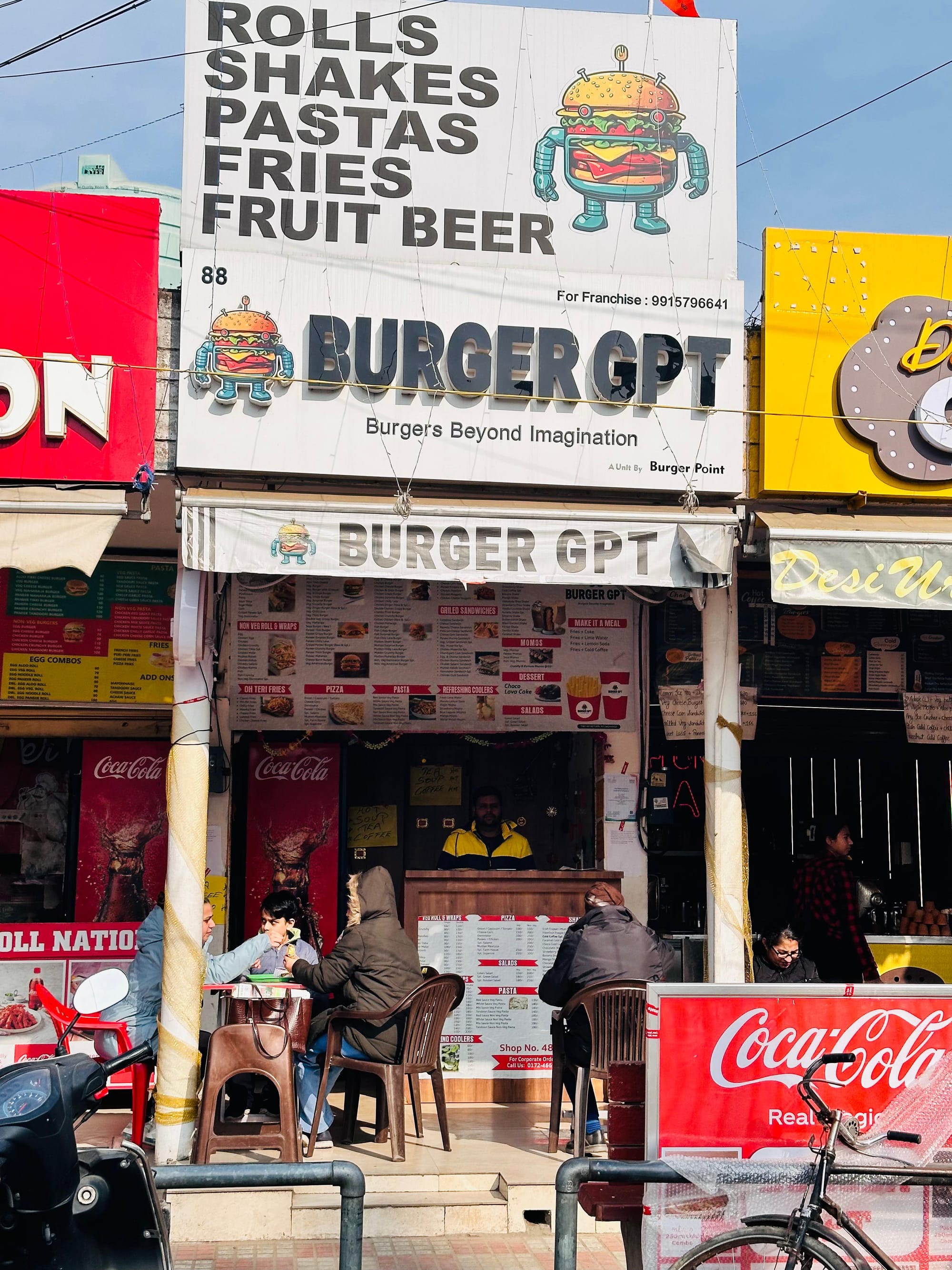 BurgerGPT Outlet in Sector 46, Chandigarh