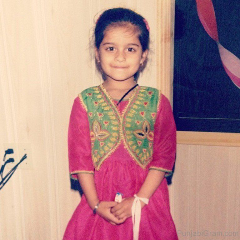 Chlidhood image of Lilly Singh