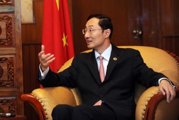 Sun Weidong, the Chinese ambassador to India