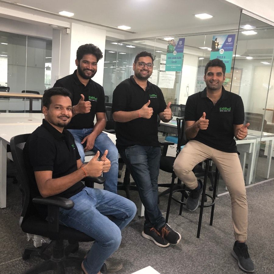 Observing the conditions of the blue-collar employees in India, Anshul formed his startup Entitled as a financial wellness platform for them.