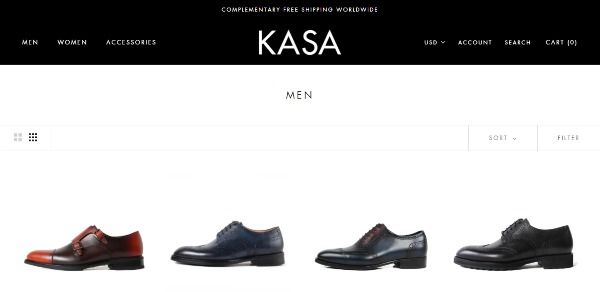 KASA Website Screenshot