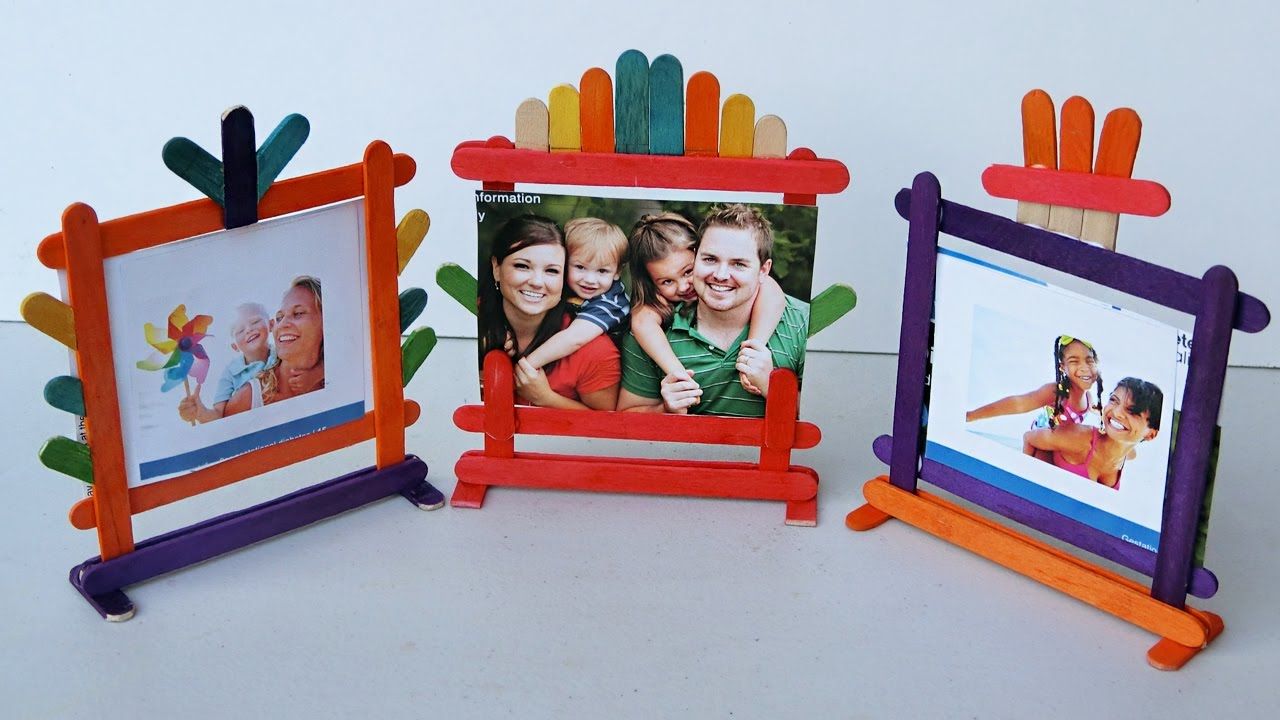 Popsicle Photo Frame