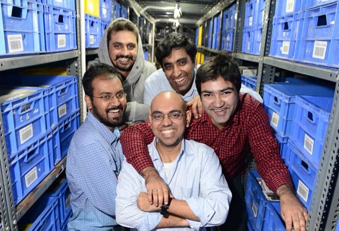 Logistics startups in India - Delhivery Founders - Sahil Barua, Suraj Saharan, Mohit Tandon Bhavesh Manglani and Kapil Bharti