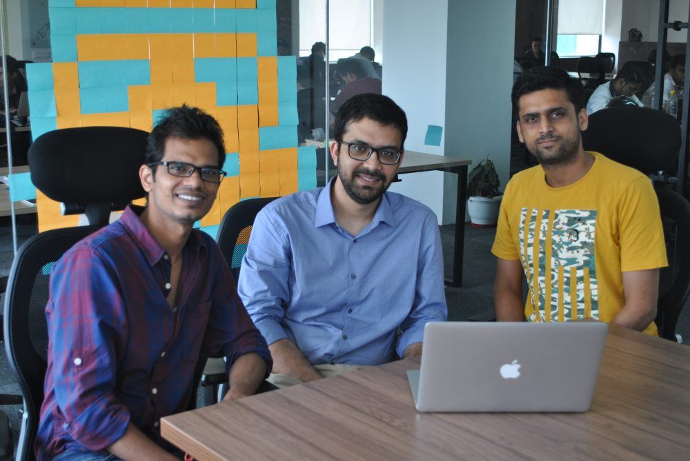 Gradeup Founders - Shobht Bhatnagar, Sanjeev Kumar, and Vibhu Bhushan