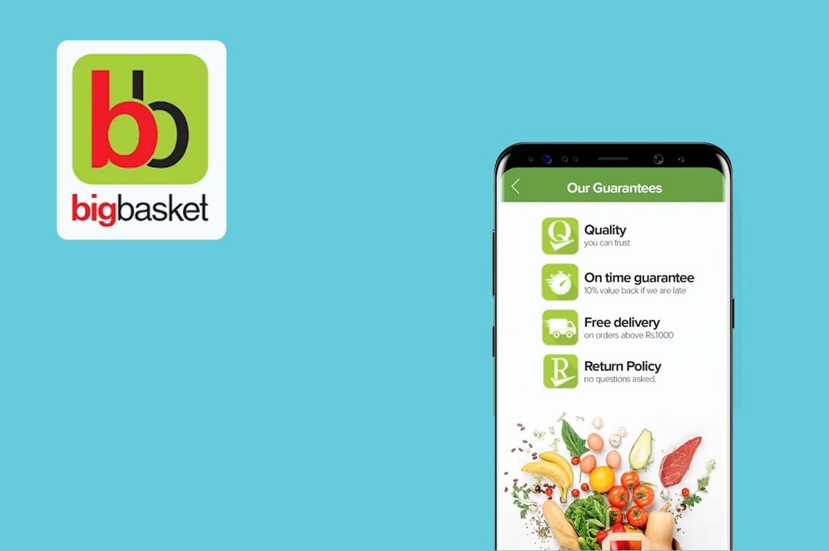 Big Basket online shopping apps