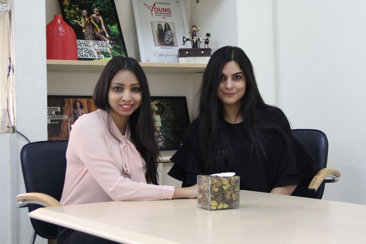FabAlley co-founders- Tanvi Malik and Shivani Poddar