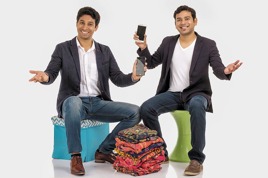 Meesho Founders - Vidit Aatrey and Sanjeev Barnwal