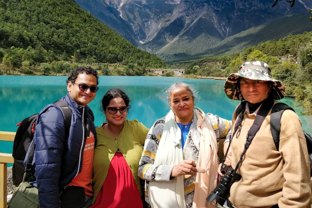 Mukherji Family (Guests) during their stay at Svanir
